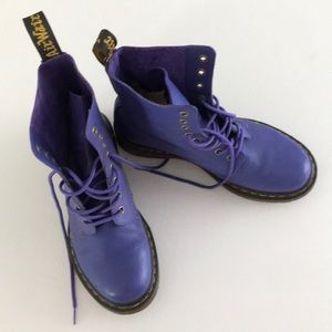 Purple Doc Martens size 9